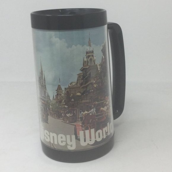 Vintage Disney World Tall Mug Main Street 70s - Picture 3 of 9